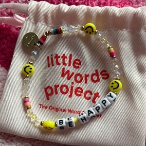 Little words project bracelet (be happy)